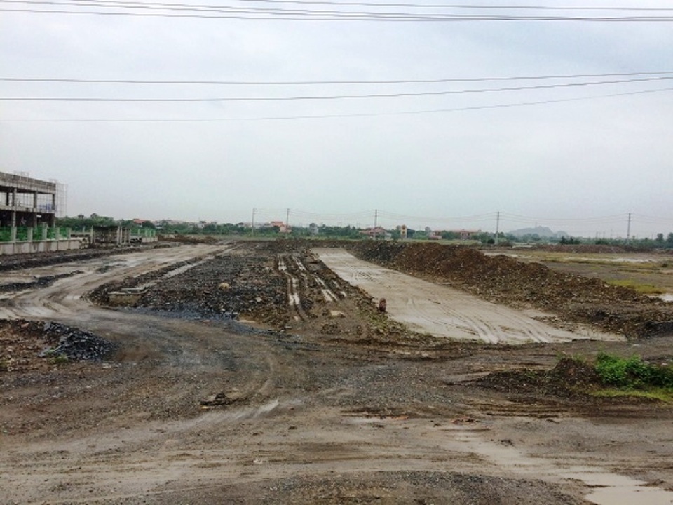 Chưa có ĐTM nhưng chủ đầu tư dự án CCN Cầu Yên vẫn ngang nhiên san lấp mặt bằng, triển khai nhiều hạng mục trái quy định pháp luật.