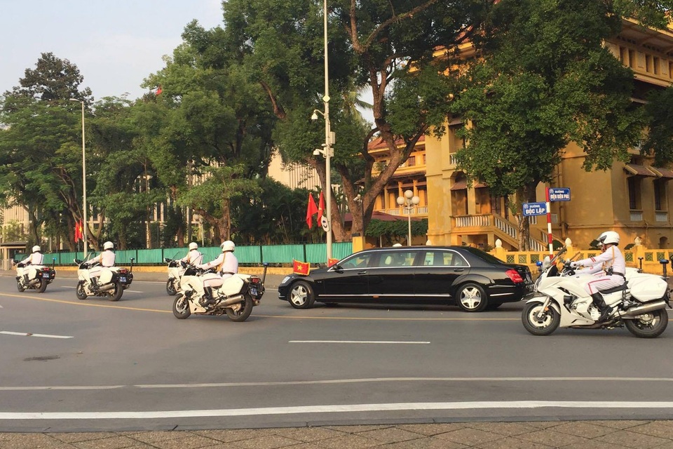 Đội xe Yamaha FJR1300 P “khủng” dẫn đoàn các nguyên thủ - 4 Đây là một mẫu xe đặc chủng, với những thiết kế riêng dành cho các lực lượng cảnh sát