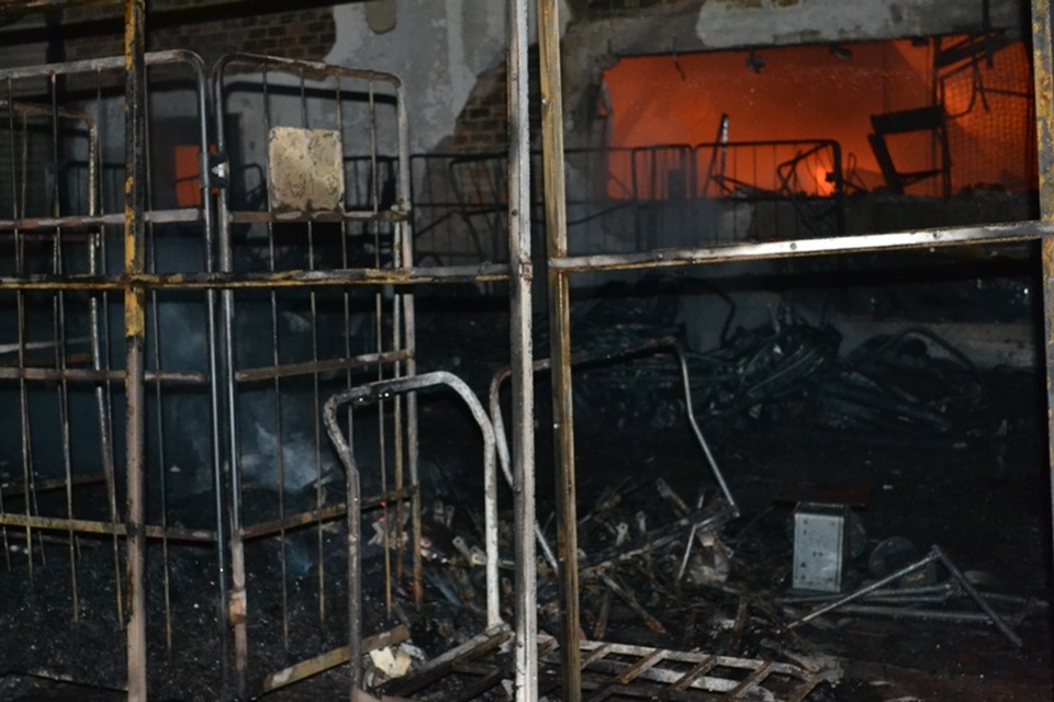 Cháy lớn tại Công ty Suzuki Việt Nam - 5 Nhiều vật dụng bị ngọn lửa thiêu rụi.