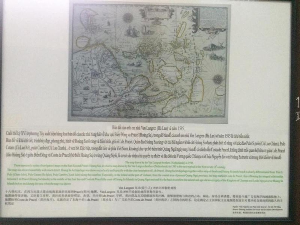 Hoàng Sa, Trường Sa của Việt Nam - Những bằng chứng lịch sử và pháp lý - 4 Các bản đồ, tư liệu được thu thập trong và ngoài nước. Đây là những bằng chứng lịch sử và pháp lý khẳng định Hoàng Sa- Trường Sa là của Việt Nam