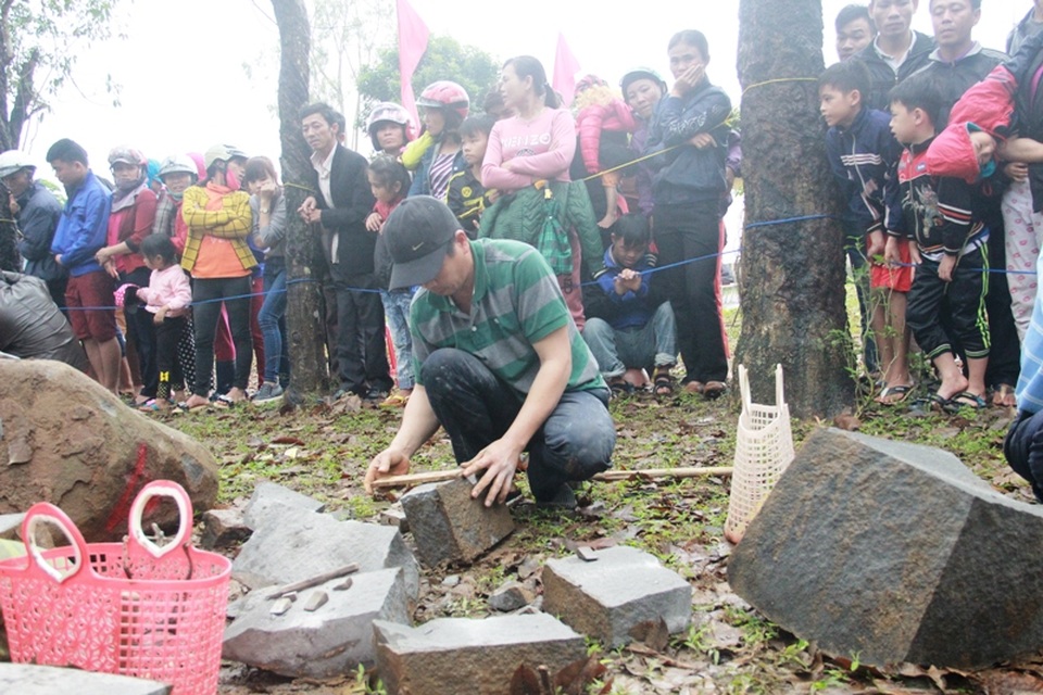 ... đo kích thước được làm rất cẩn thận