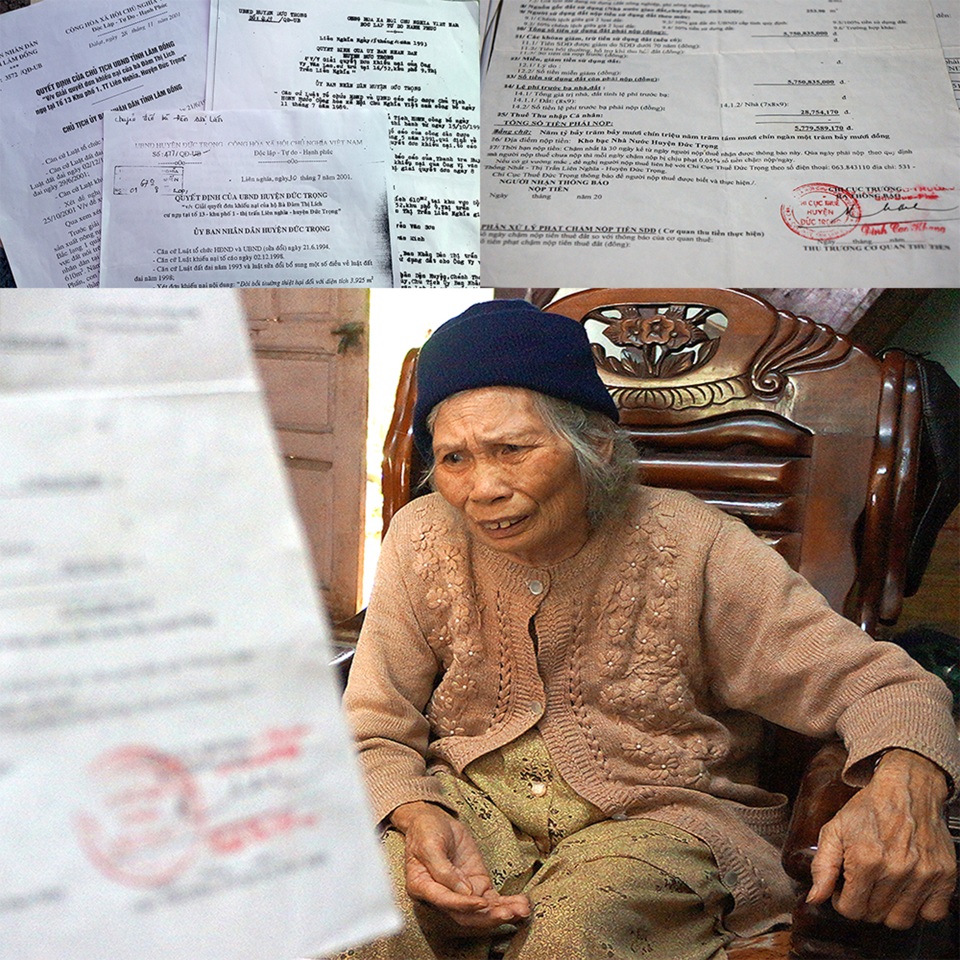 “Ba mũi giáp công” 2 năm, 80 bài báo đi tìm chân lý cho cụ bà 75 tuổi! - 1
Tấm phiếu áp thuế 5,7 tỷ đồng khiến cụ bà 75 tuổi tuyệt vọng.