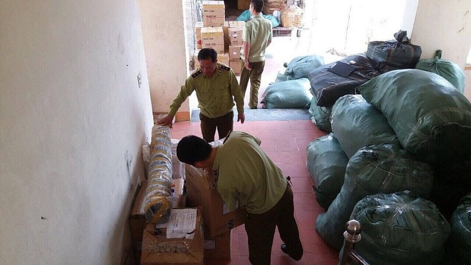 Số hàng vận chuyển trên xe đều không có hóa đơn chứng từ hợp pháp