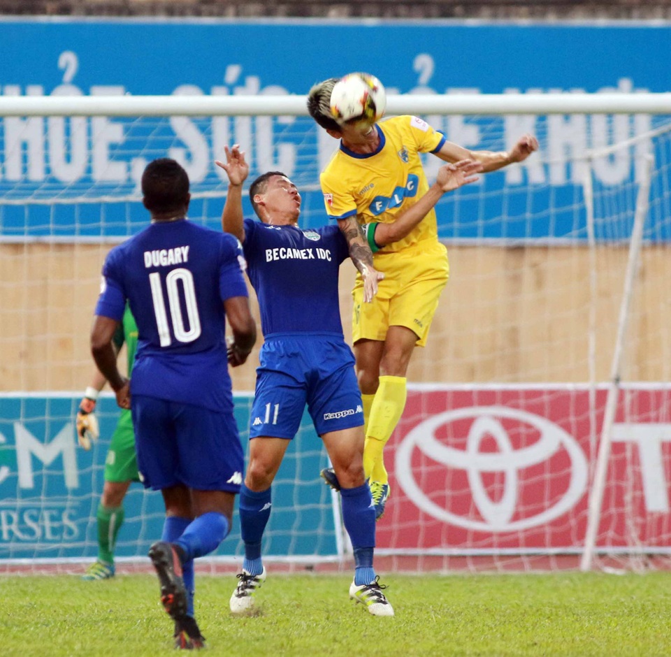 
FLC Thanh Hóa còn quá ít cơ hội để vô địch V-League - Ảnh: Gia Hưng
