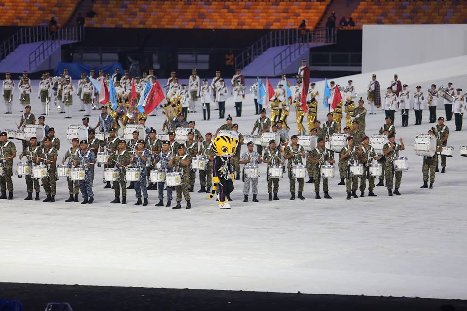 Lễ khai mạc SEA Games 29: Bữa tiệc đậm đà bản sắc văn hóa - 15
Linh vật của SEA Games là một chú hổ Rimau, ảnh: Q.H