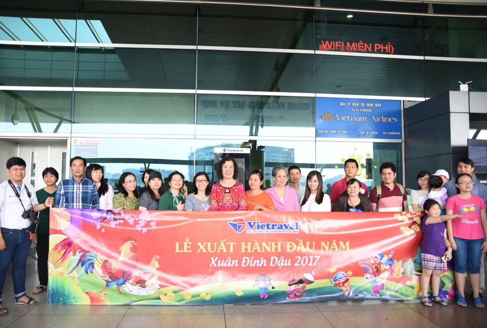 Vietravel phục vụ 30.000 khách dịp Tết 2017 - 1 Vietravel phục vụ 30.000 khách dịp Tết 2017 - 1