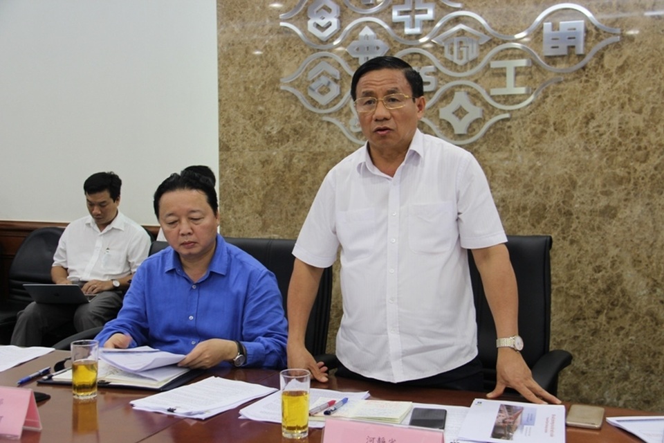 Cung cấp thông tin để người dân cùng giám sát hoạt động của Formosa - 2 Ông Lê Đình Sơn, Bí thư Tỉnh ủy Hà Tĩnh yêu cầu cần xem xét kỹ lưỡng với kiến nghị vận hành thử lò cao số 1 và xưởng luyện thép của Formosa