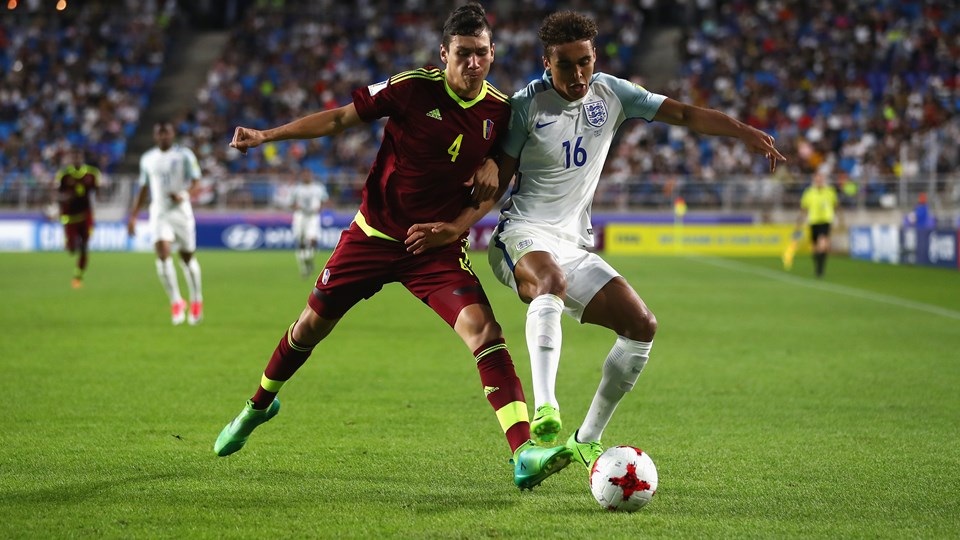 Đánh bại U20 Venezuela, U20 Anh vô địch World Cup U20 2017 - 2
U20 Venezuela bất lực trong việc tìm bàn thắng gỡ hòa ở hiệp 2