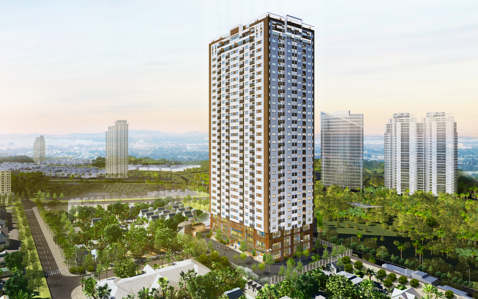Startup Tower: Chỉ 1,390 tỷ đồng sở hữu căn hộ 3 phòng ngủ tại trung tâm Hà Nội - 1 Phối cảnh tổng thể dự án