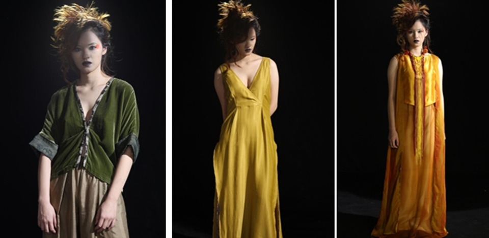 Nhà thiết kế Xuân Thu đưa nghệ thuật sơn mài vào áo dài - 3