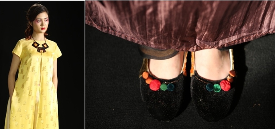 Nhà thiết kế Xuân Thu đưa nghệ thuật sơn mài vào áo dài - 4