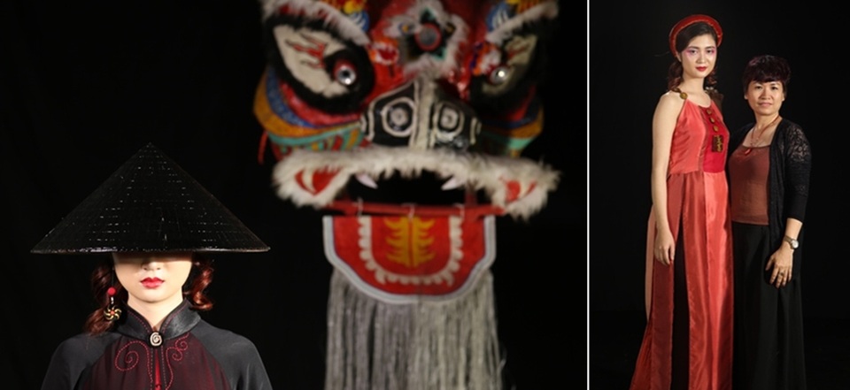 Nhà thiết kế Xuân Thu đưa nghệ thuật sơn mài vào áo dài - 6