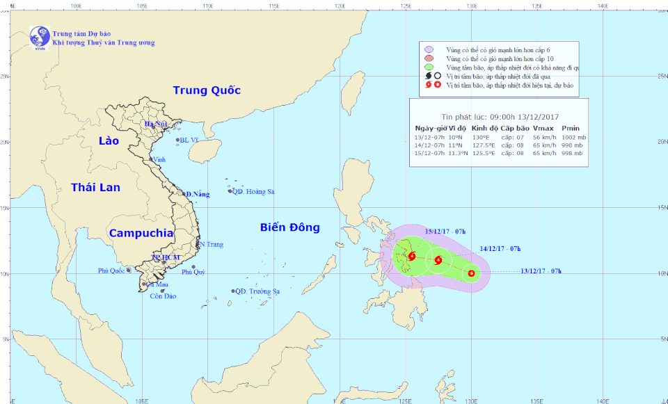 Xuất hiện áp thấp nhiệt đới gần biển Đông, khả năng mạnh thành bão - 1