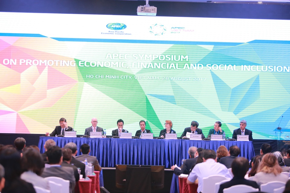 Khu vực kinh tế APEC hiện có 185 triệu người đói nghèo - 3 Diễn đàn phát triển bao trùm về kinh tế, tài chính và xã hội trong APEC, diễn ra sáng 28/8