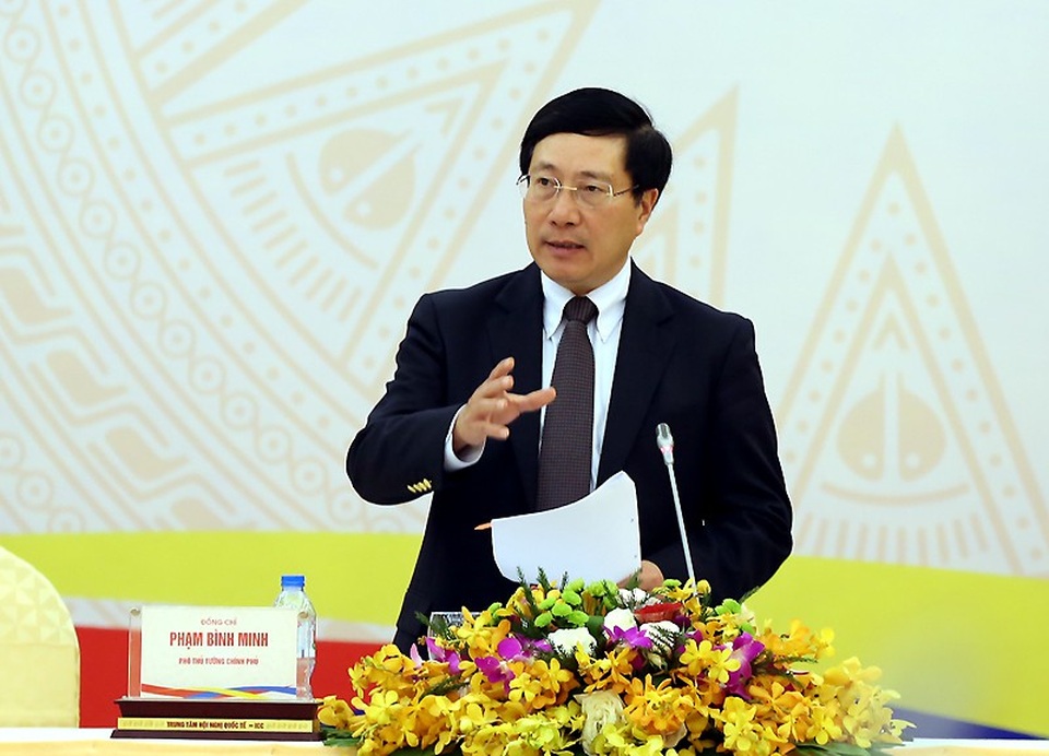Việt Nam sẽ làm Chủ tịch ASEAN năm 2020 - 1 Phó Thủ tướng - Bộ trưởng Ngoại giao Phạm Bình Minh