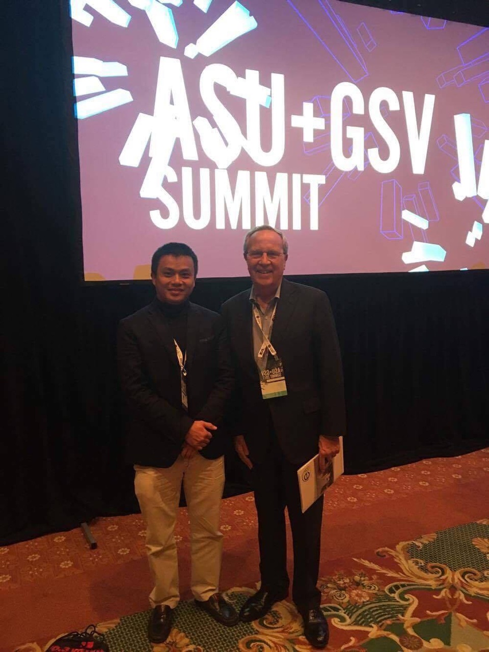 Đại diện Việt Nam là diễn giả tại sự kiện lớn nhất thế giới về Edtech tại Mỹ 2 năm liên tiếp - 4 Ông Michael Moe - Trưởng Ban Tổ chức và ông Phạm Minh Tuấn - Tổng Giám đốc Tổ hợp Công nghệ Giáo dục Topica.