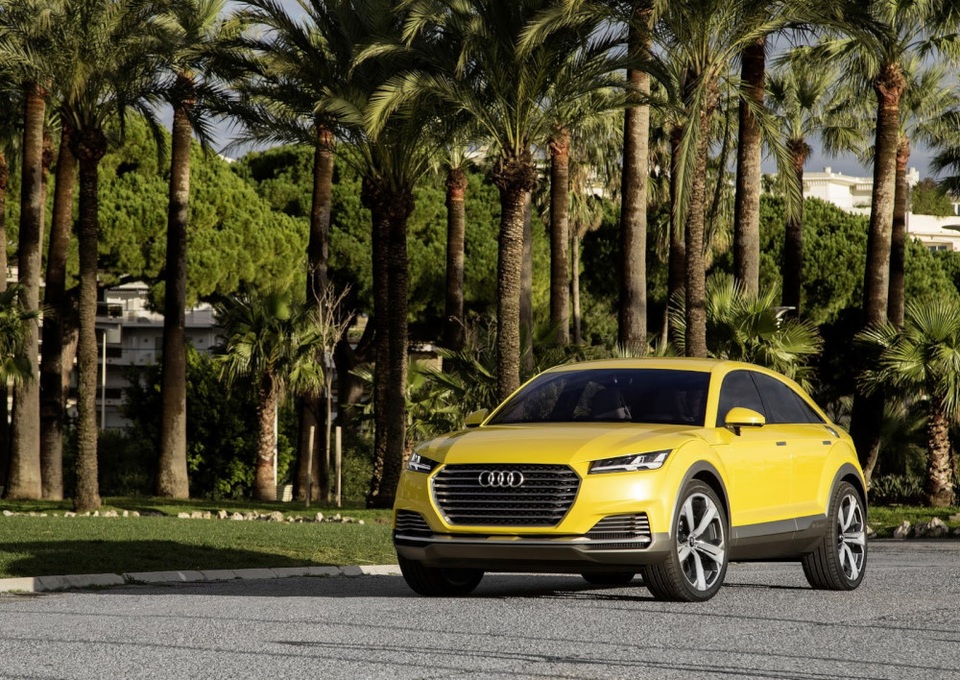 
Chiếc Audi TT Offroad Concept, tiền thân của Audi Q4
