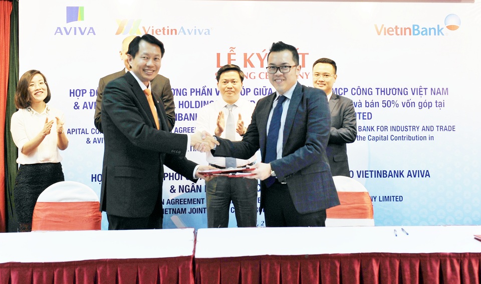 Aviva mua lại 50% cổ phần của VietinBank Aviva - 1 Aviva mua lại 50% cổ phần của VietinBank Aviva - 1
