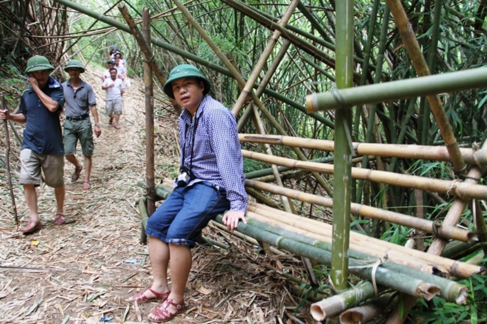 Nhớ chuyến đi... đặc biệt - 3 Một phút nghỉ ngơi ngắn ngủi trên đường trở ra.
