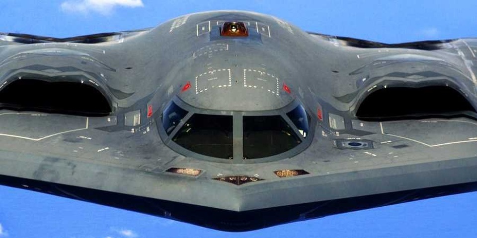 Máy bay ném bom tàng hình B-2 Spirit (Ảnh: Wikipedia)