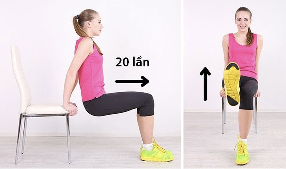 Bụng phẳng, eo thon với chỉ 1 chiếc ghế - 3 Bụng phẳng, eo thon với chỉ 1 chiếc ghế - 3