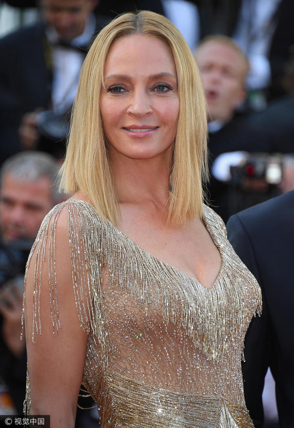 Phạm Băng Băng và mỹ nhân thế giới đọ sắc trong lễ bế mạc LHP Cannes - 13
Nữ diễn viên Uma Thurman