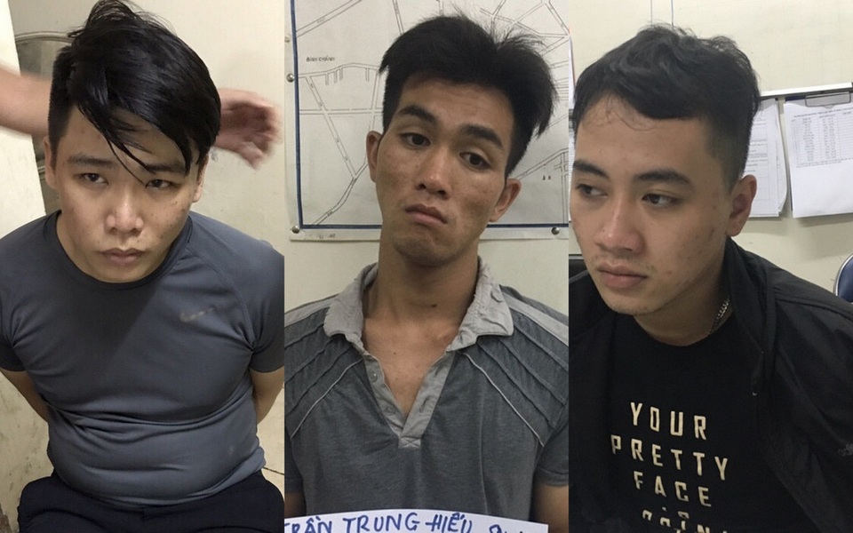 3 nghi can cướp giật tại cơ quan công an