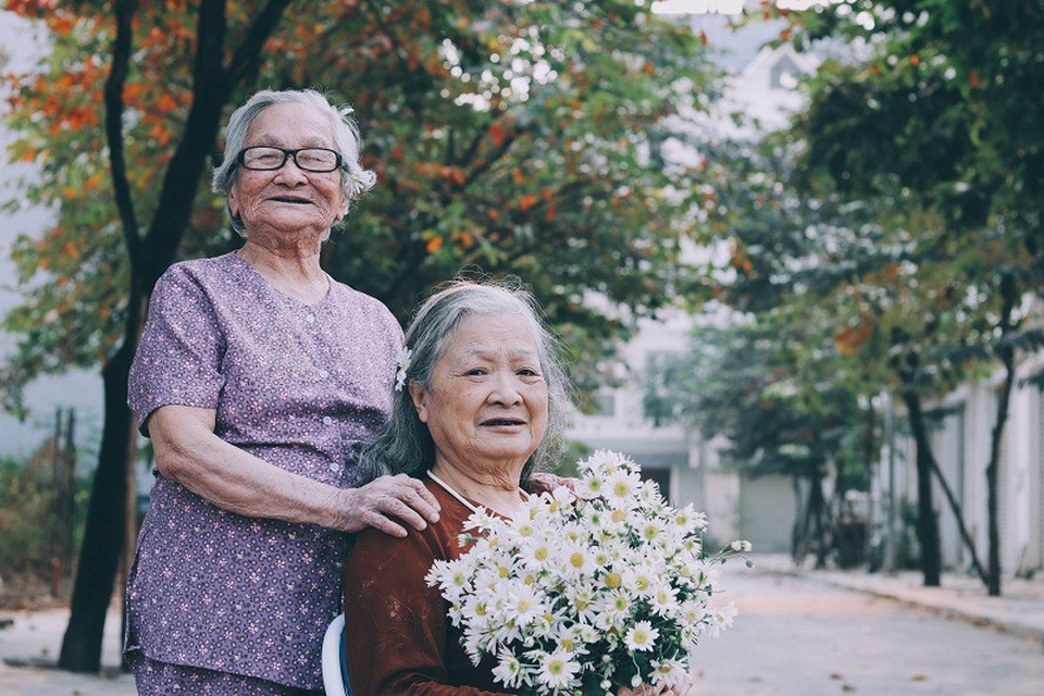 Bộ ảnh đôi bạn già 80 tuổi bên cúc họa mi gây xúc động dân mạng - 7 Bộ ảnh đôi bạn già 80 tuổi bên cúc họa mi gây xúc động dân mạng - 7