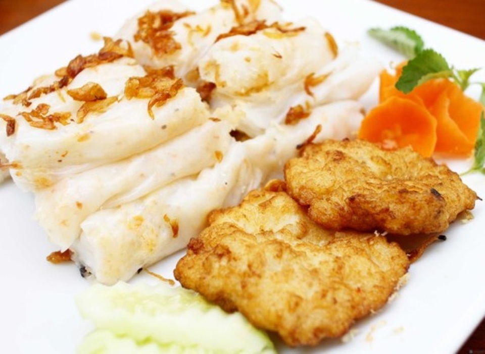Lạ ngon món bánh cuốn khắp ba miền - 3 Hương vị thơm ngon của món ăn được tạo nên bởi sự hòa quyện của các nguyên liệu.