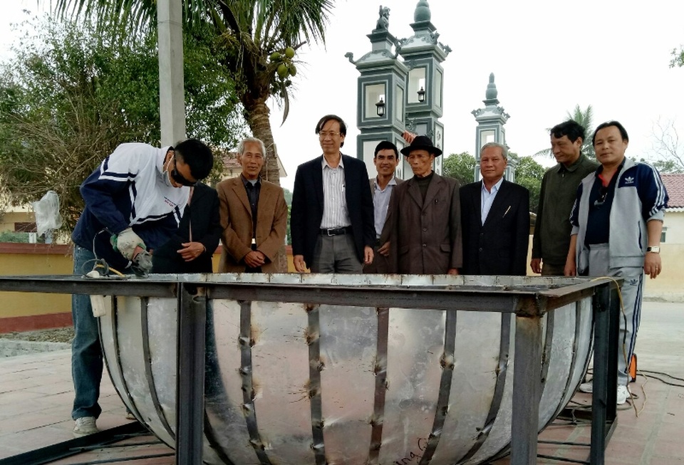 Hàn khung sắt để làm bánh