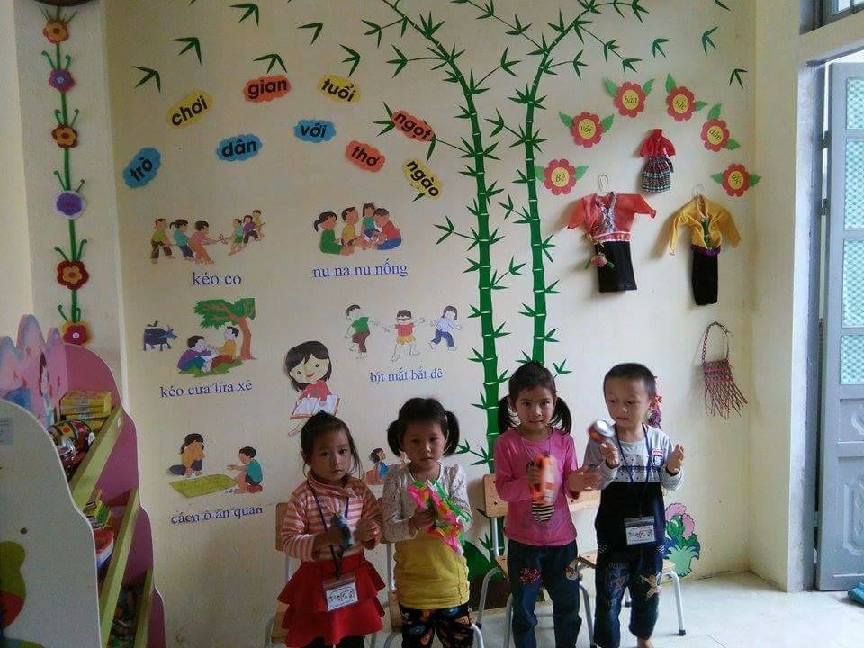 Hình ảnh ngày khai giảng đáng yêu tại trường mầm non mang tên Dân trí - 12 
Cùng nhau tập hát