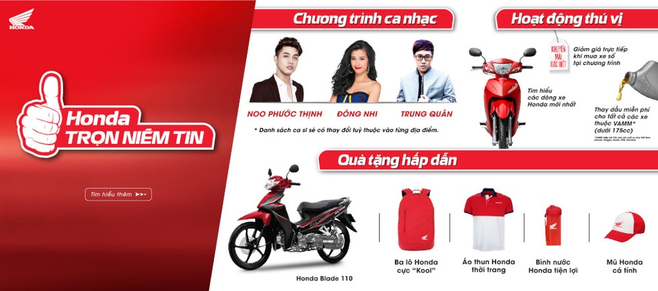 Honda Việt Nam khởi động chuỗi chương trình “Trọn niềm tin 2017” - 1 Honda Việt Nam khởi động chuỗi chương trình “Trọn niềm tin 2017” - 1