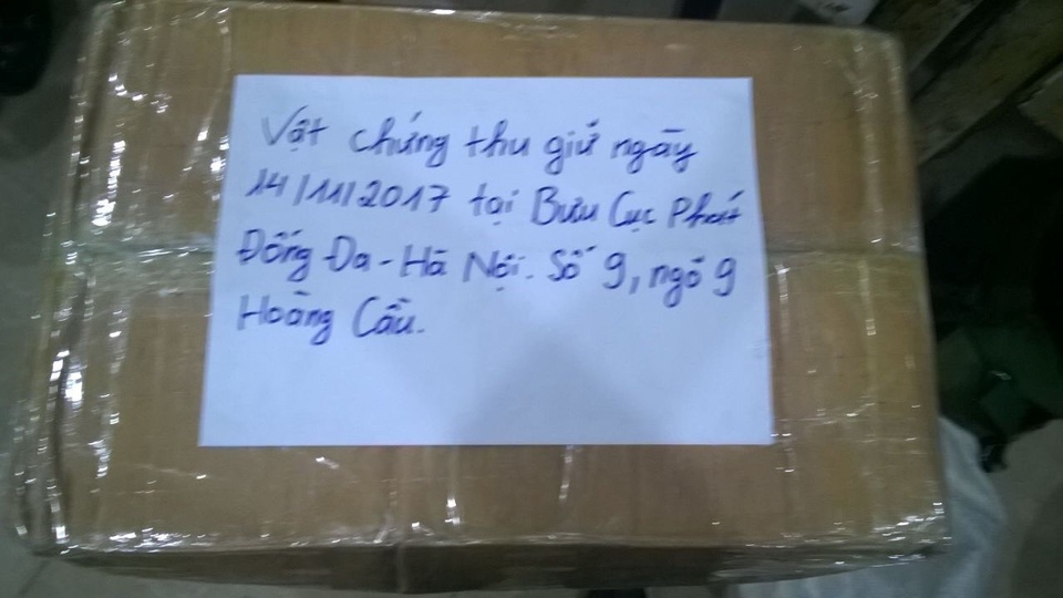 Bắt 8kg ma tuý tổng hợp chuyển về Việt Nam bằng chuyển phát nhanh - 1 Bắt 8kg ma tuý tổng hợp chuyển về Việt Nam bằng chuyển phát nhanh - 1