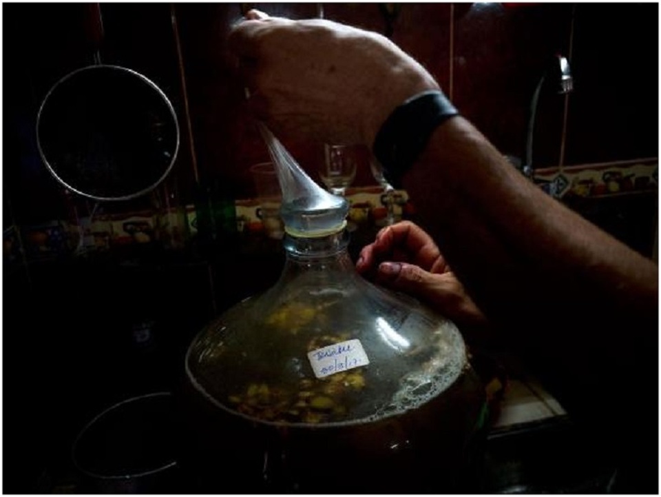 Xưởng rượu của ông Estevez sản xuất và bán ra 50 chai rượu ngâm các loại mỗi ngày với giá khoảng 1 đô la Mỹ mỗi chai