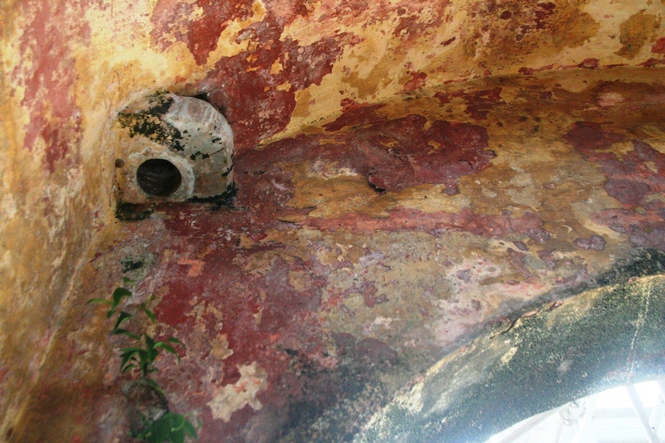 Khởi công bảo tồn cổng, bình phong, non bộ điện Phụng Tiên - 5 Các đầu nối cửa cổng