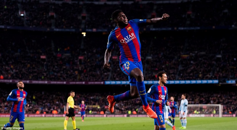 Barcelona 5-0 Celta Vigo: Messi lập cú đúp - 4
Barcelona dẫn đầu La Liga với 60 điểm/26 trận
