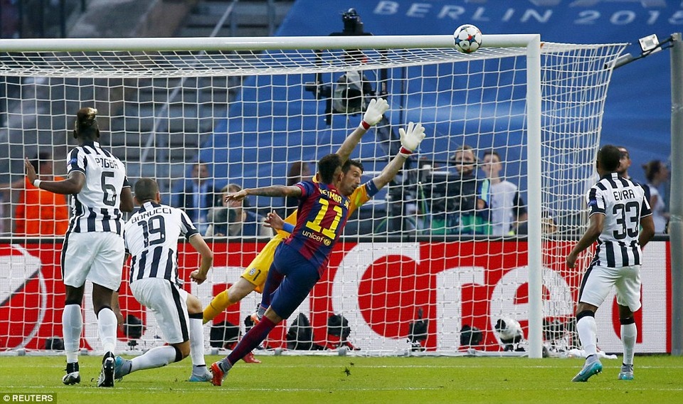 
Neymar ấn định thắng lợi 3-1 cho Barca trước Juventus cách đây 2 năm
