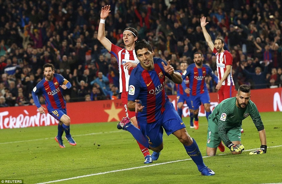 Atletico có thể chặn mạch trận bất bại của Barcelona? - 2
Những trận chiến Barcelona-Atletico luôn diễn ra đầy quyết liệt