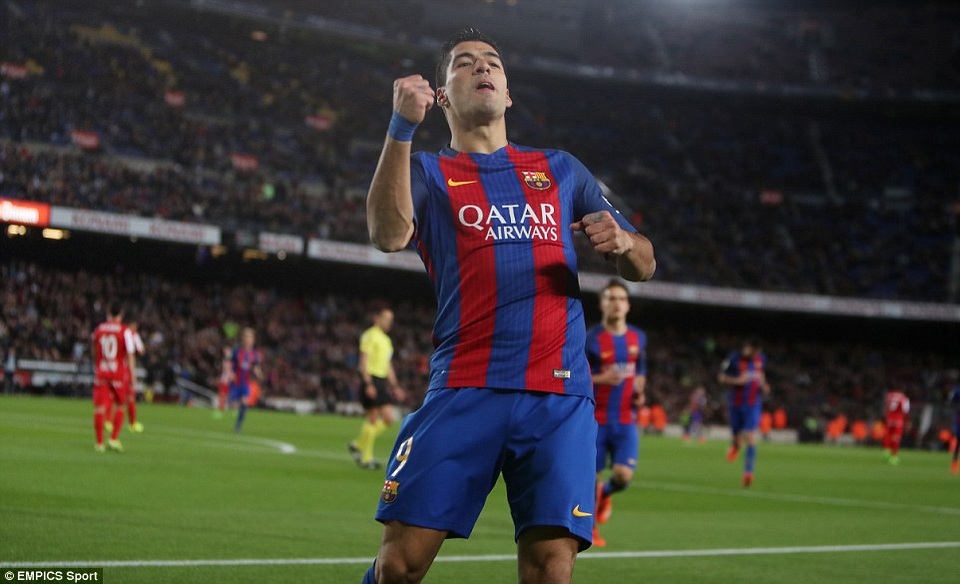 
Luis Suarez đã tìm lại được cảm giác ghi bàn
