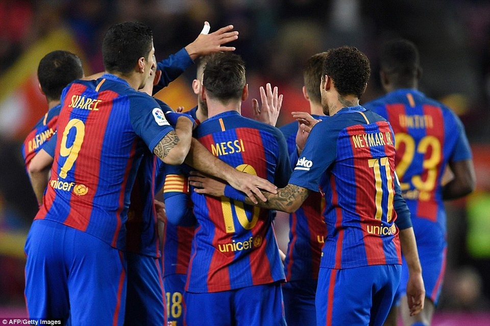 
Barcelona dần lấy lại được sự ổn định sau cú sốc thua Paris Saint Germain
