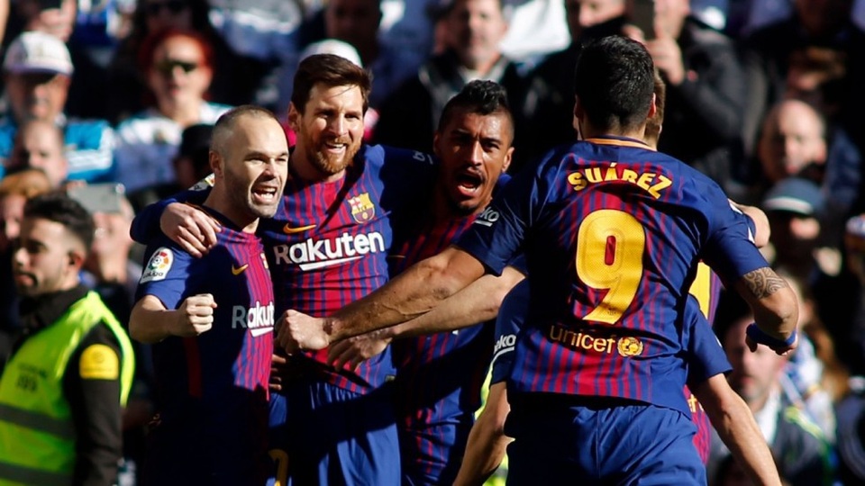 Barcelona thể hiện sự xù xì trong trận gặp Real Madrid