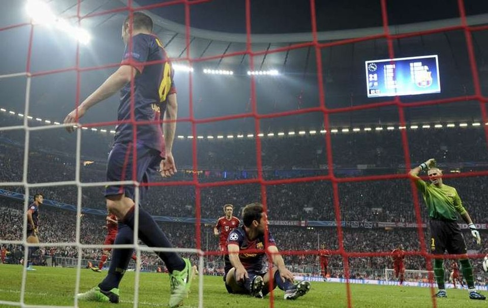 Điểm lại những thất bại đau đớn nhất trong lịch sử Barcelona - 10 23/04/2013 | Champions League | Bayern Munich 4-0 Barcelona