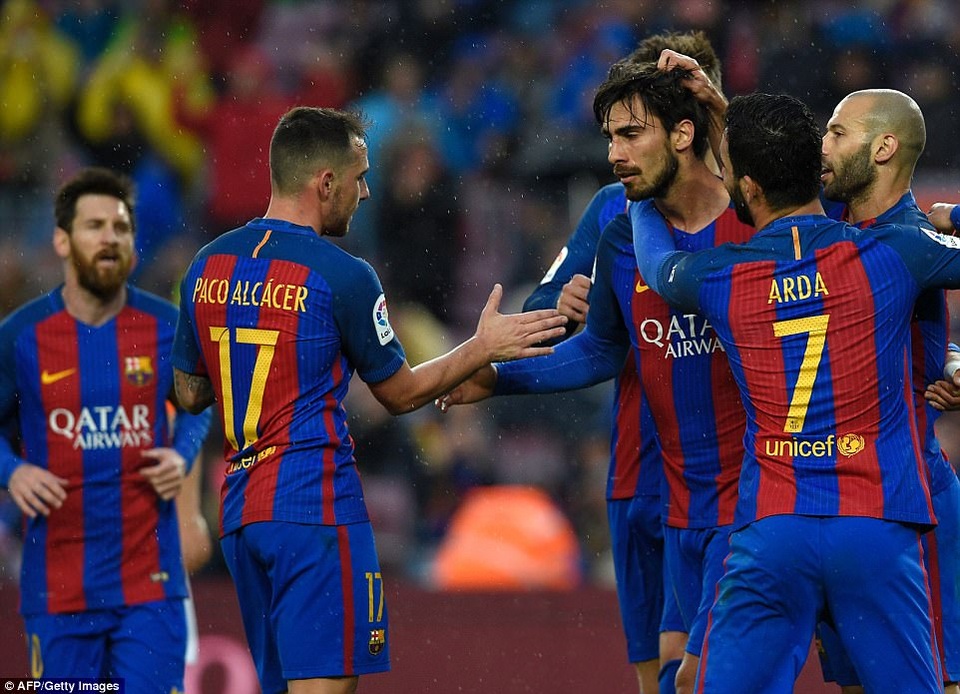 Tiếp đà thăng hoa, Barcelona “xé lưới” Osasuna tới 7 lần - 1 Barcelona dễ dàng vùi dập Osasuna với tỷ số 7-1