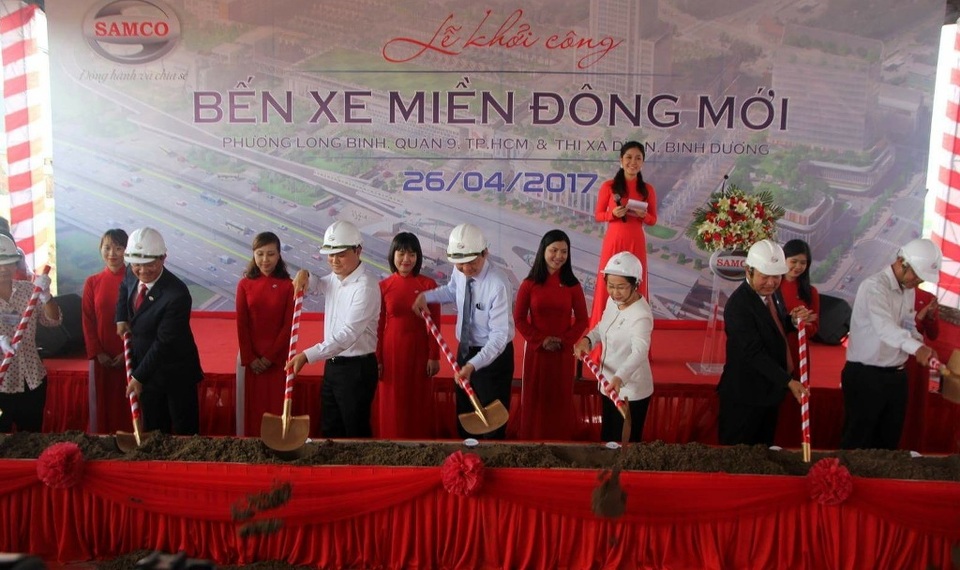 Xây bến xe 4.000 tỷ đồng, giảm ùn tắc giao thông nội đô - 1 Lễ khởi công bến xe Miền Đông mới