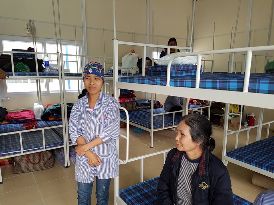Hà Nội: Chỗ trọ miễn phí cho người bệnh ung thư - 7 Khu nhà lưu trú xong giai đoạn 1 có sức chứa hơn 200 giường. Giai đoạn 2 nhà lưu trú sẽ được lắp quạt, sắp xếp một số đồ dùng công cộng phục vụ bệnh nhân.