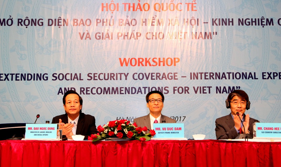 Năm 2020: 50 % lao động tham gia BHXH, thách thức không nhỏ? - 1
Hội thảo “Mở rộng diện bao phủ bảo hiểm xã hội - Kinh nghiệm quốc tế và khuyến nghị cho Việt Nam”.