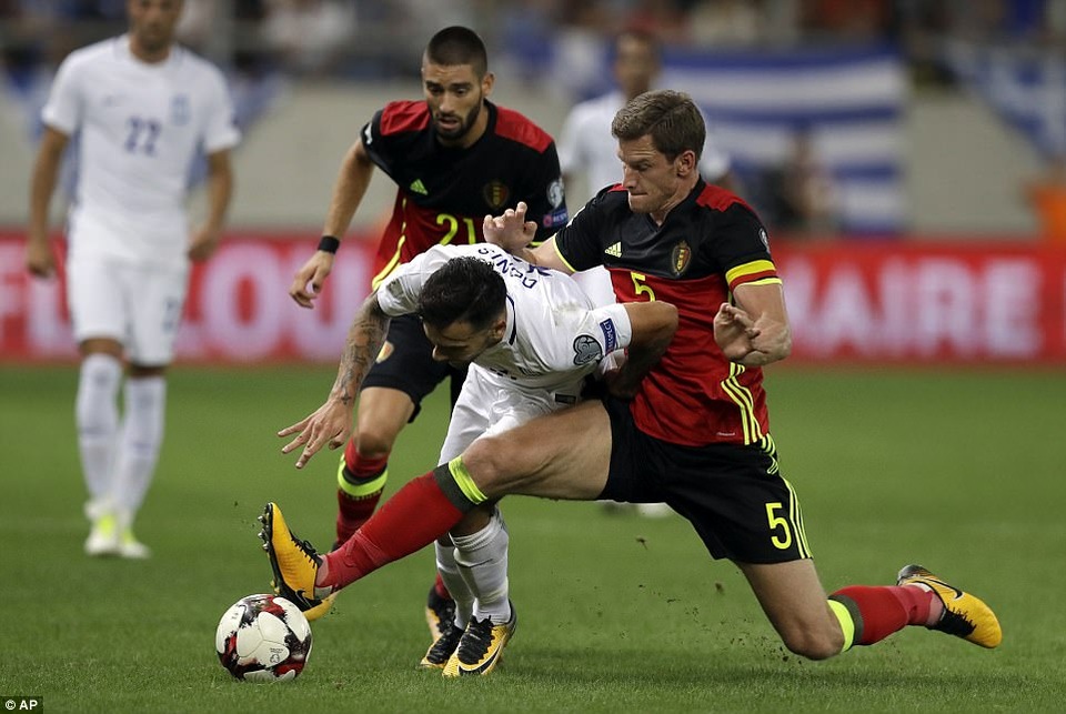 Lukaku giúp Bỉ giành vé dự World Cup 2018 - 1 Bỉ đã giành vé dự World Cup 2018 sau khi đánh bại Hy Lạp