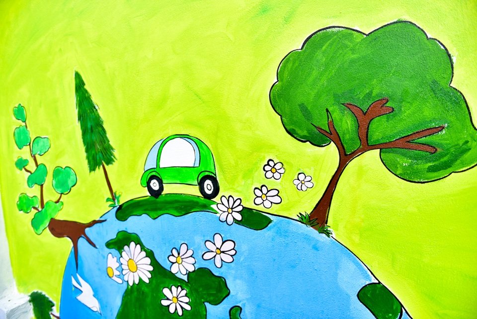 Ngắm "làng bích họa" đẹp mê mẩn ở ngoại thành Hà Nội - 7 Ngắm "làng bích họa" đẹp mê mẩn ở ngoại thành Hà Nội - 7