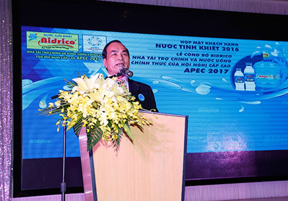 Đồng hành APEC 2017, Bidrico khẳng định "chất lượng vàng" thời hội nhập - 2 Ông Nguyễn Đặng Hiến khẳng định Bidrico sẽ góp sức vào việc quảng bá chất lượng nước giải khát Việt Nam