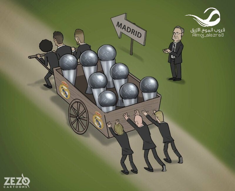 Những người Real Madrid gặt hái thành công rực rỡ trong đêm Gala trao giải